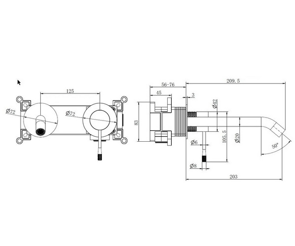 смеситель для раковины ALLEN BRAU PRIORITY 4.0